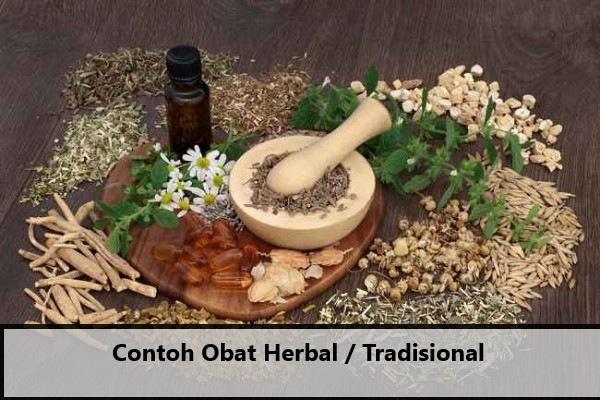 Contoh Obat Herbal